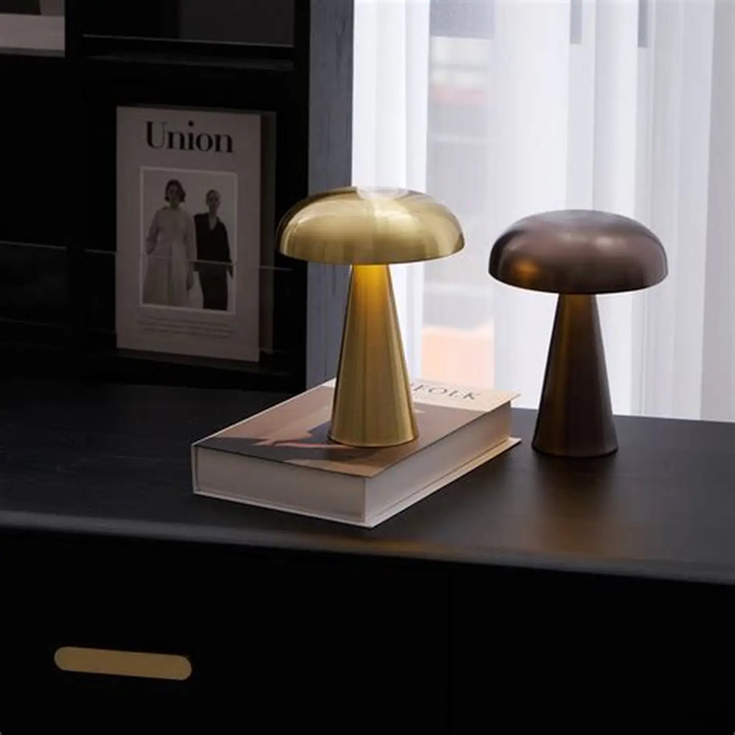 GlowNest Mushroom Lamp – Viral Cozy Ambient Light