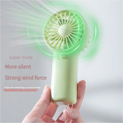Wayybay Pocket-Sized Portable Fan – Lightweight Mini Handheld Cooling Fan