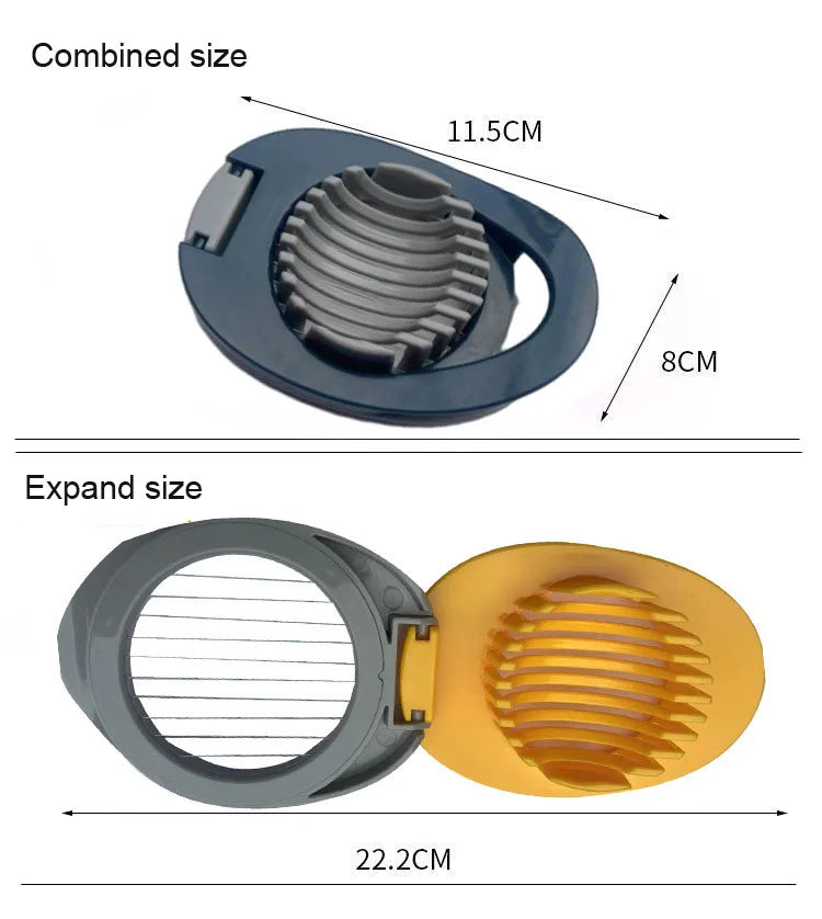 Pro Kitchen Slicer – Stainless Steel Multi-Cutter