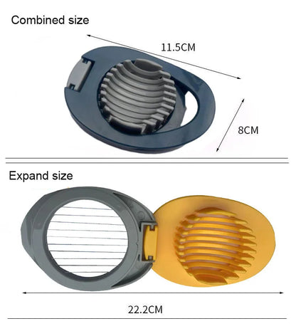 Pro Kitchen Slicer – Stainless Steel Multi-Cutter