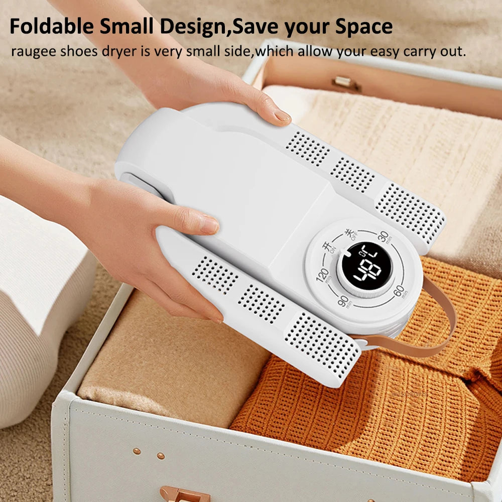 Electric Shoe Dryer with Quick Heat & Odor Removal