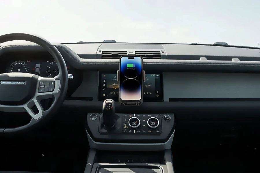 Magnetic Auto-Clamp Wireless Charging Car Mount