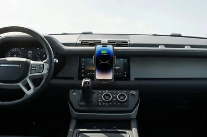 Magnetic Auto-Clamp Wireless Charging Car Mount